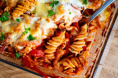 Recept voor pasta-ovenschotel op Allgäuer-wijze