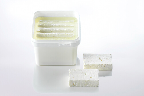 FETA / KAAS IN ZOUTOPLOSSING